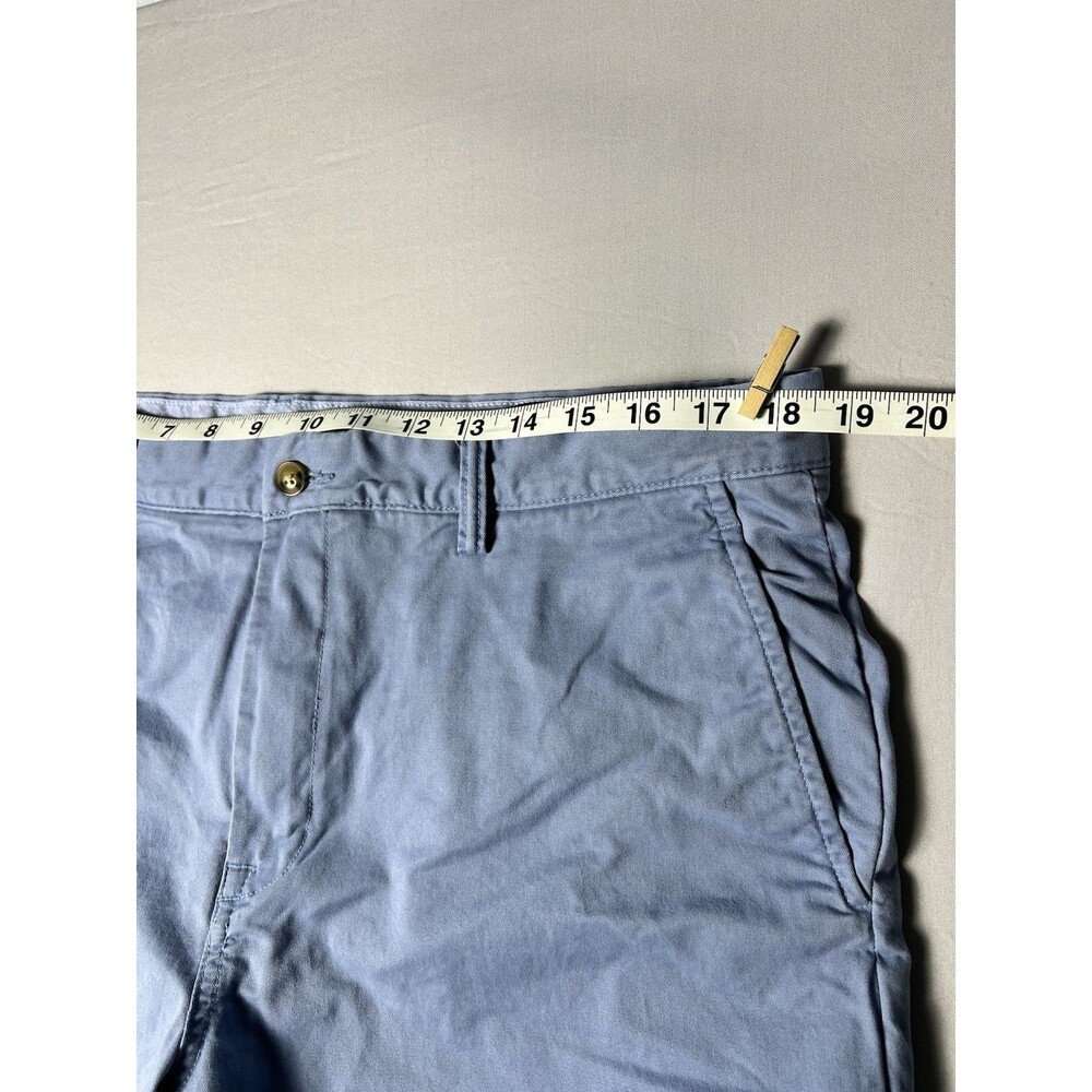 Polo Ralph Lauren Men’s Chino Shorts Light Blue Flat Front Casual Preppy Size 35 - Picture 8 of 10